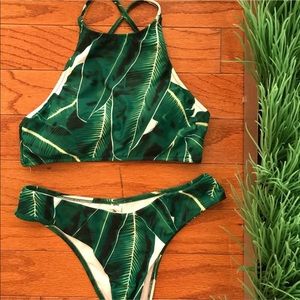 Palm Print Bikini